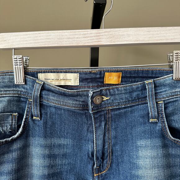 Anthropologie Pilcro No.27 Fit Stet Straight Jeans Size 31 - Picture 3 of 5